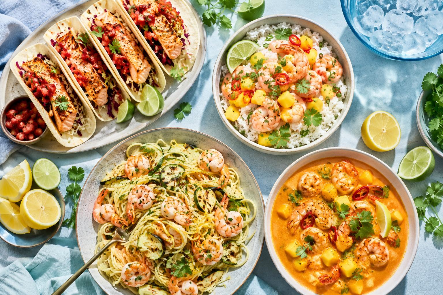6 Fresh Summer Seafood Recipes for Warm Evenings