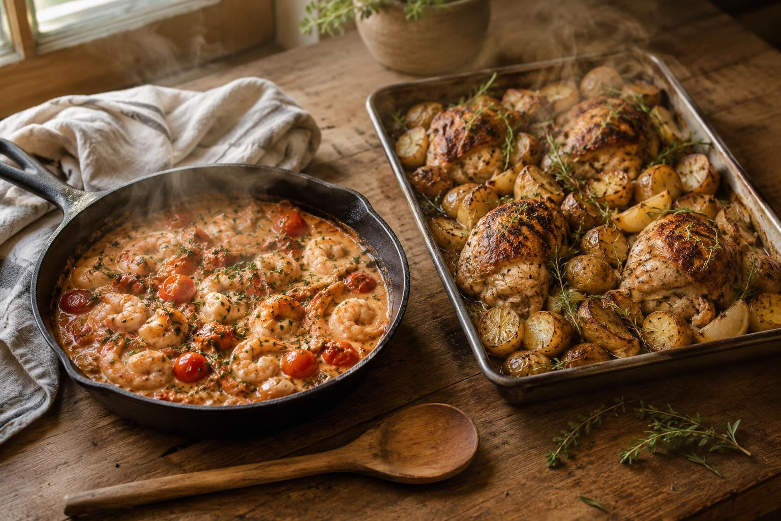One-Pan Dinners With Barely Any Washing Up