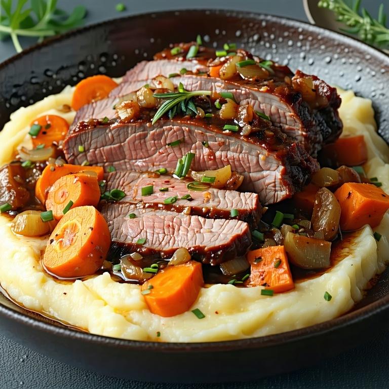 Cider-Braised Pork