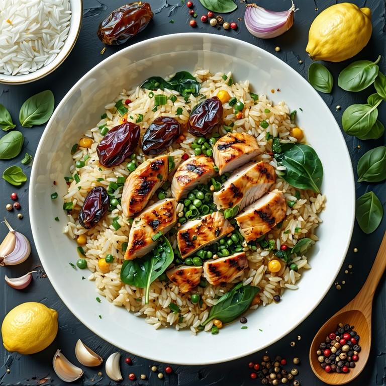 Spiced Chicken Rice Bowl