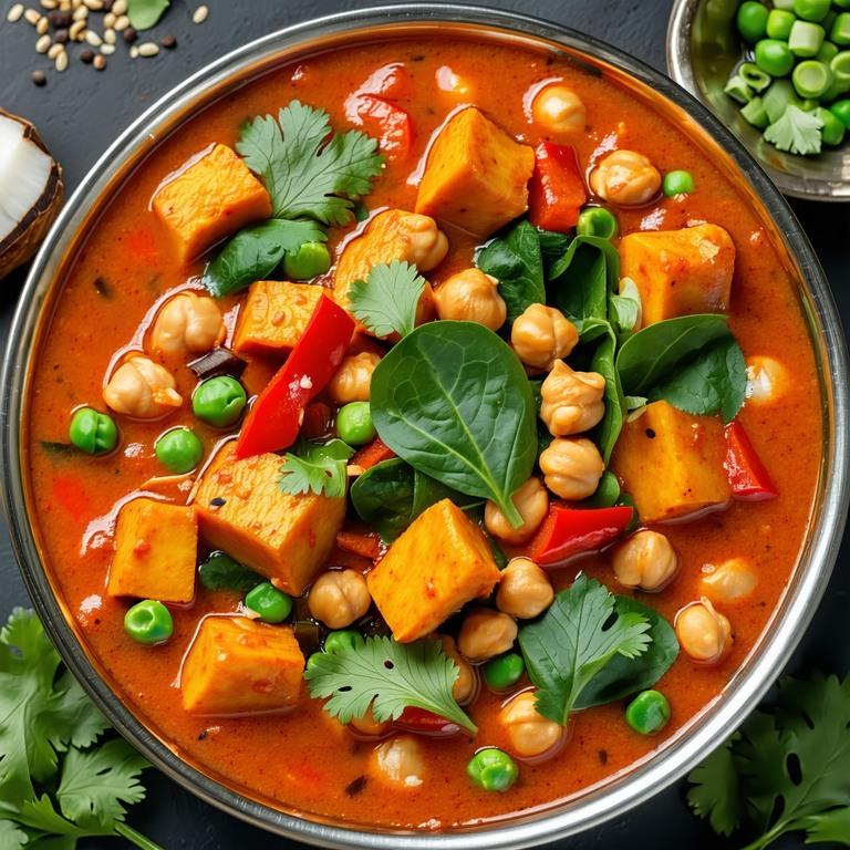 Coconut Veggie Tikka