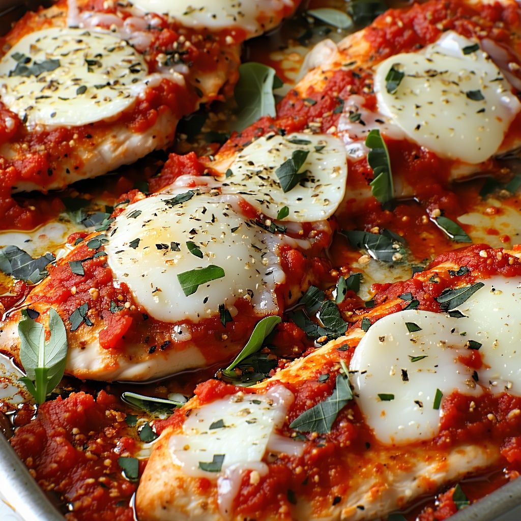Baked Chicken Parm