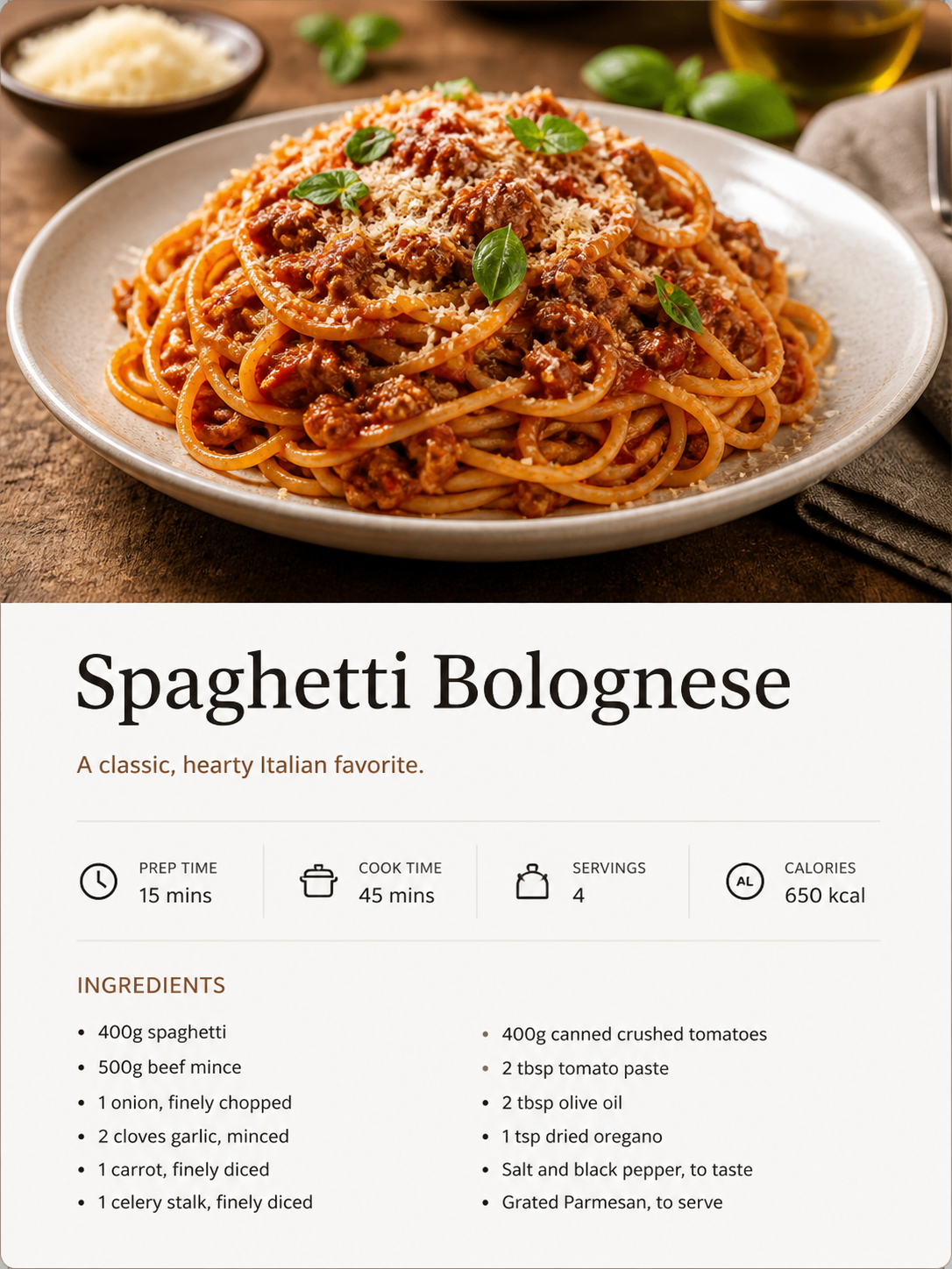 recipe